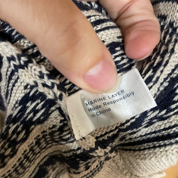 MARINE LAYER-Knox Fair Isle Sweater - Picture 3 of 5